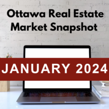 Ottawa Real Estate Market Snapshot January 2024